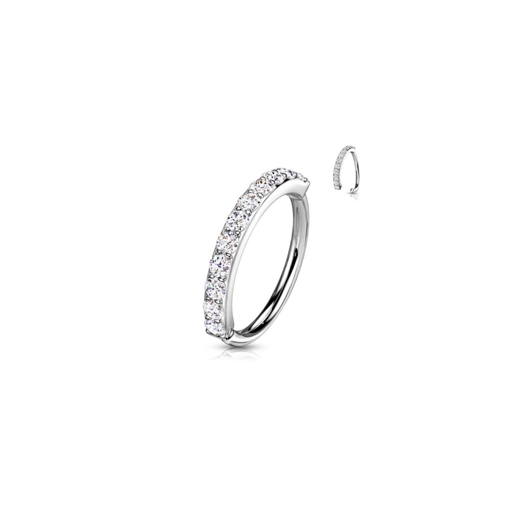 Single line nose hoop